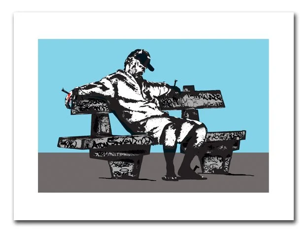 Rene Gagnon 'The King Of The Blues' Print Available