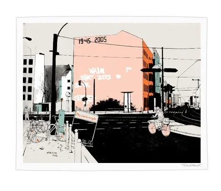 Evan Hecox 'Ghosts Of Winter' Berlin Print Available