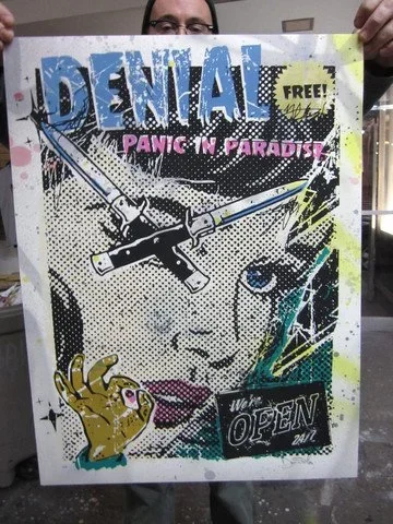 Denial 'Panic In Paradise' Print Available