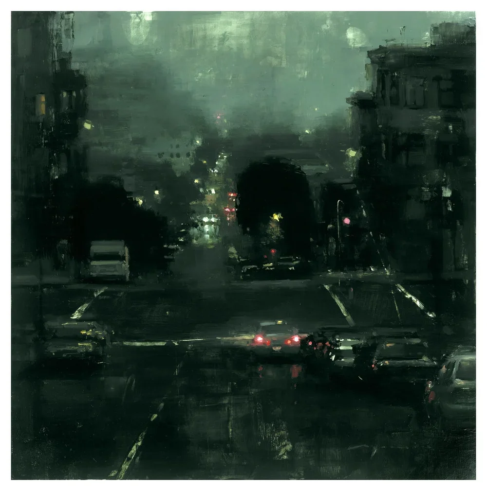 Jeremy Mann 'Down Through the Fog' Print Available