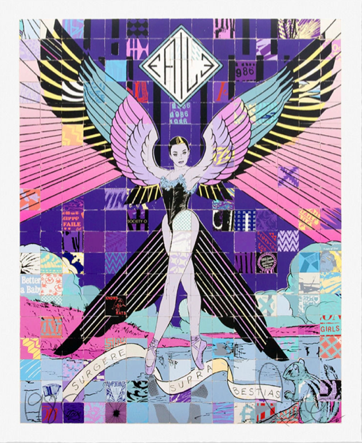 Faile 'Surgere Supra Bestias' Print Lottery OPEN