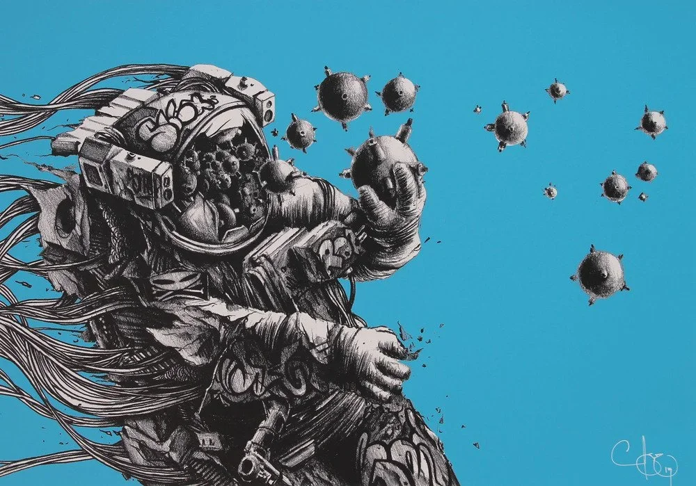 Pez 'Houston, We Have A Problem' Prints Available