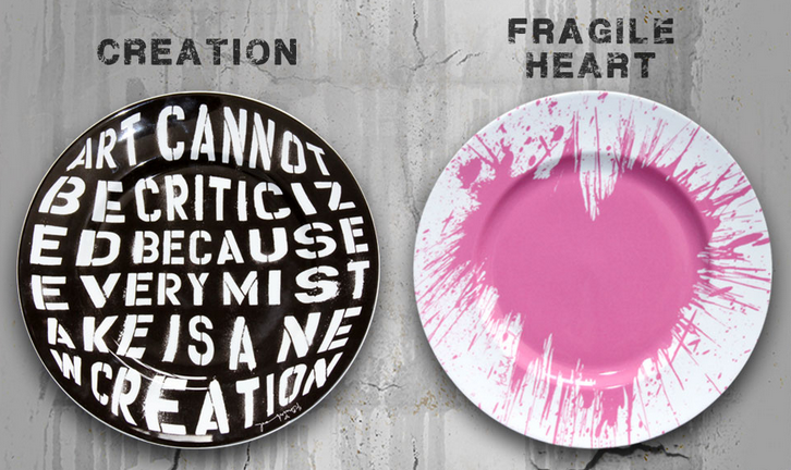 Mr Brainwash 'Retrospect' Collector Plates Available