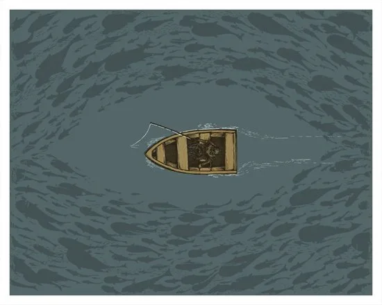 Punchgut Studios 'Fishes &amp; Me' Print Available