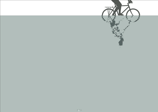 Thomas Yang 'Pedal On, Tacloban' Print Available