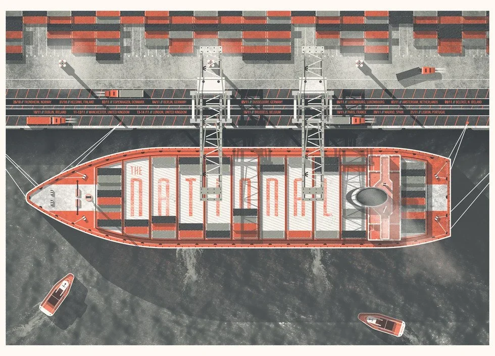 DKNG 'The National' Euro Tour Print Available