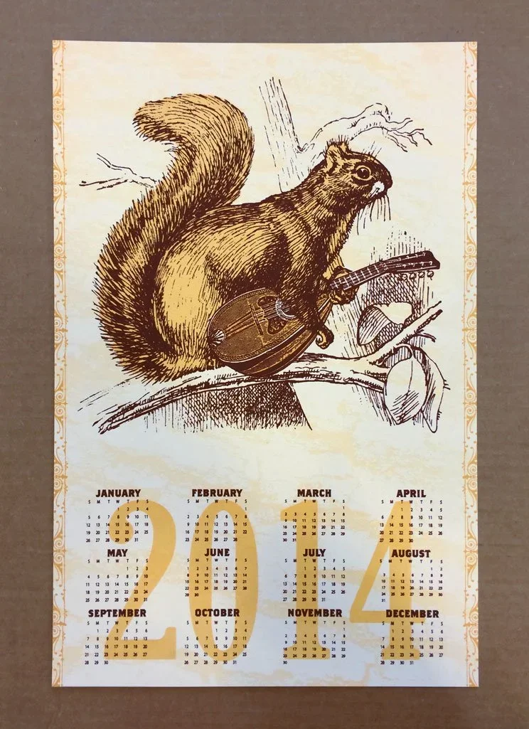 Nate Duval '2014 Calendar' Prints Available