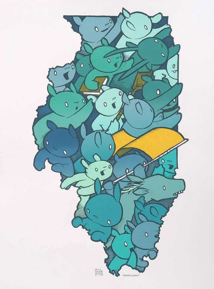 Jay Ryan 'Onward, Illinois' Print Release Details