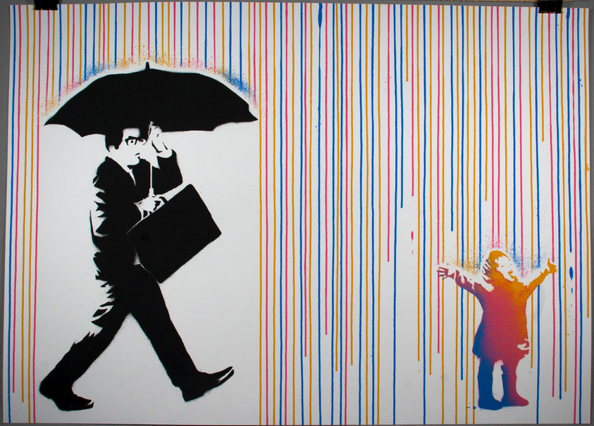 Skurktur 'CMYK' Print Available