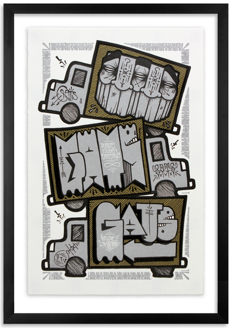 Gats 'Truck Trinity' Print Available
