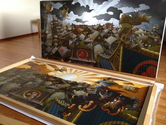 Huck Gee STUNNING 'Rooftops' Set Available