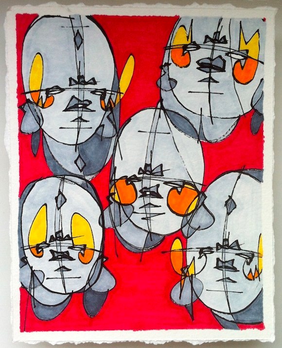 The Fiend '5 On Red' Mini Original Available