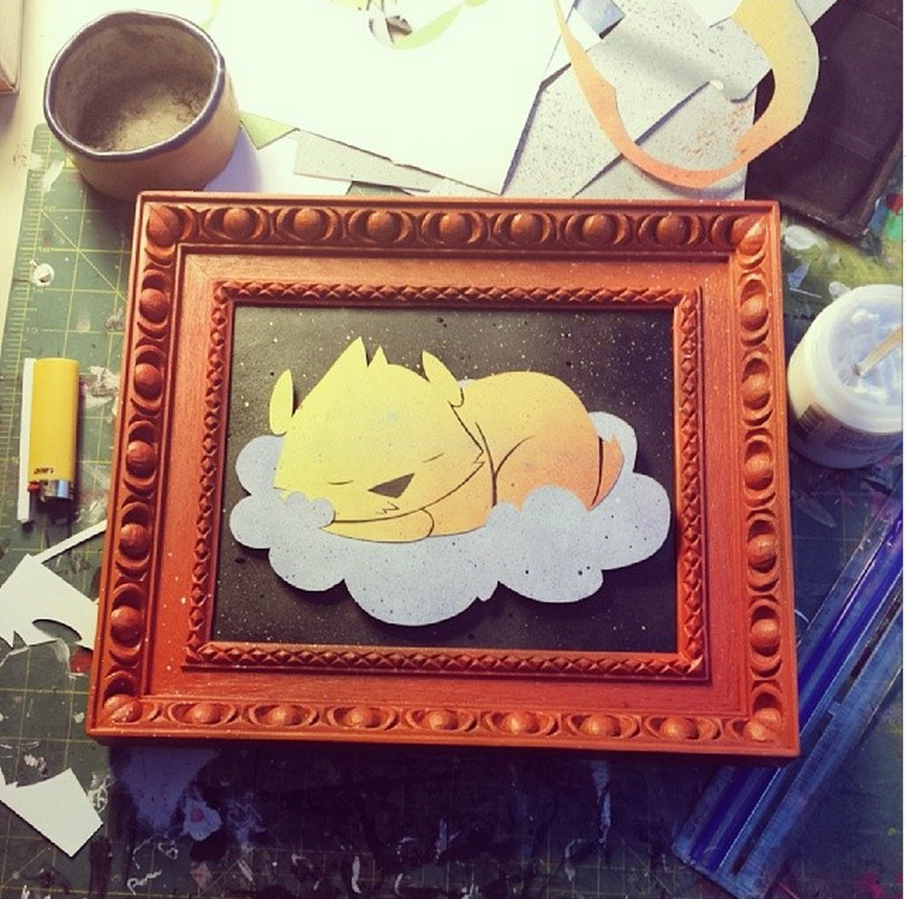 Philip Lumbang 'Time For Bed' Original Available