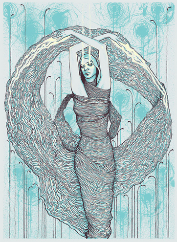 Bjorn Bauer 'If I Could Wrap My Heart In The Sound Of Your Voice' Print Available