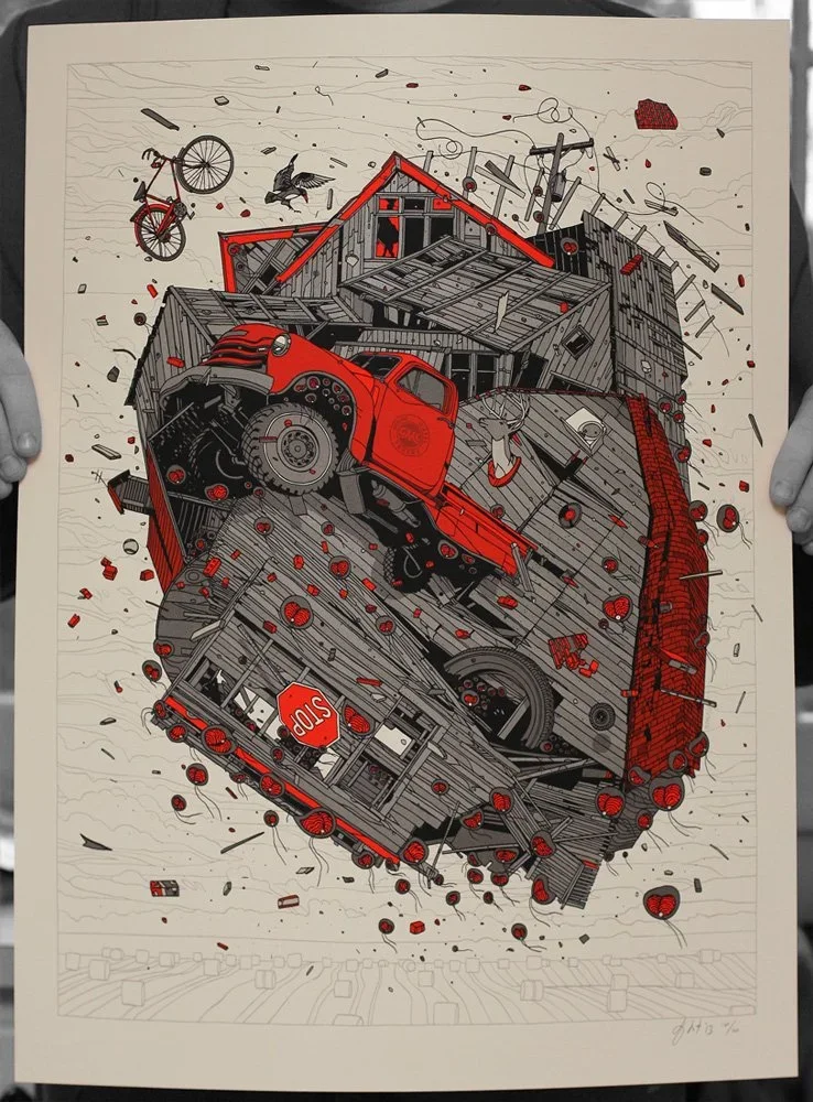 Tyler Stout 'Migration 3' Print Available NOW