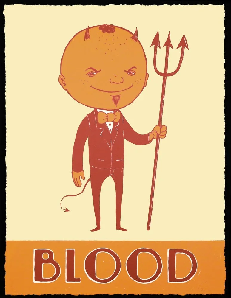 Bob Dob 'Blood' Print Available