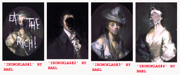 Bael 'Ikonoklas #1,2,3+4' Originals Available