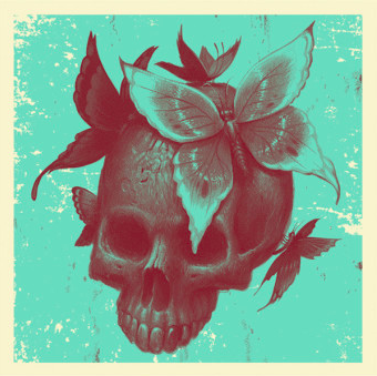 Jeff Soto 'Kathryn With Butterflies' Mini Print Available