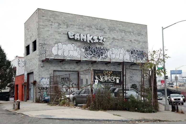 Banksy 'Balloon Letters' Found In New York City