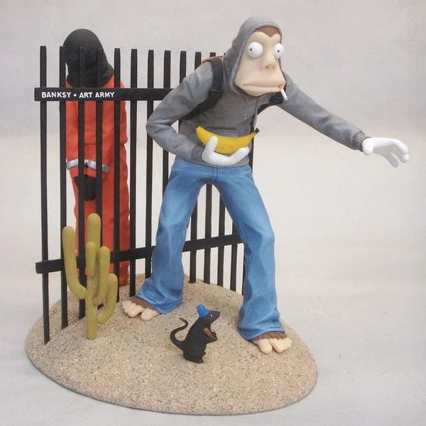 Mike Leavitt AWESOME 'Banksy Action Figure' Available