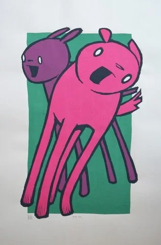 Jay Ryan 'Tilting Dogs' + 'Disorient/Orient' AWESOME Prints Available