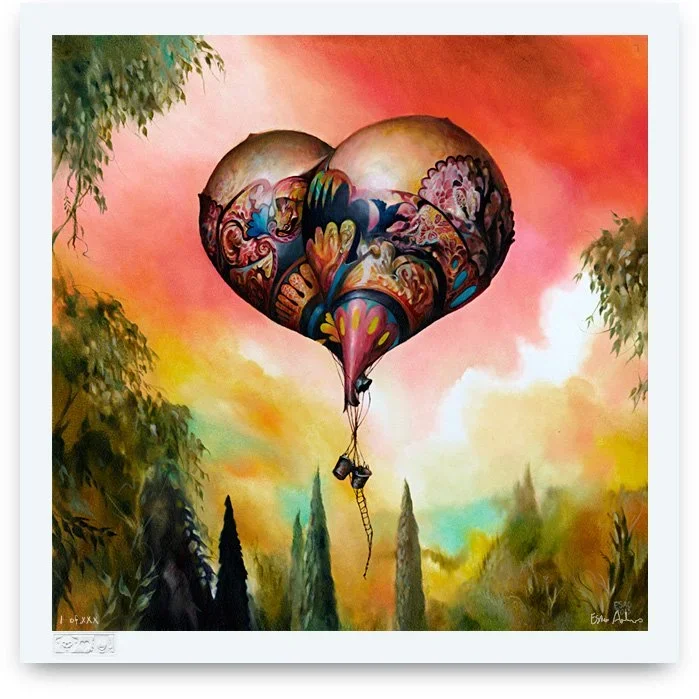 Esao Andrews 'Dangling Conversation' Print Release Details
