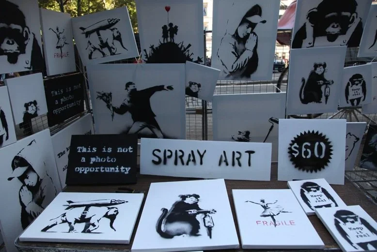 Banksy Originals In Central Park For Sale - YESTERDAY ONLY!!