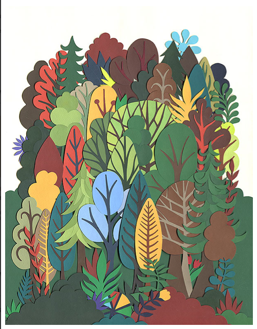 Timothy Karpinski 'The Forever Forest' Original Available