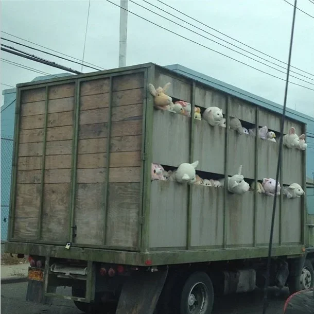 Farm Fresh Meats Genius!! Is This Banksy's Next Piece?...