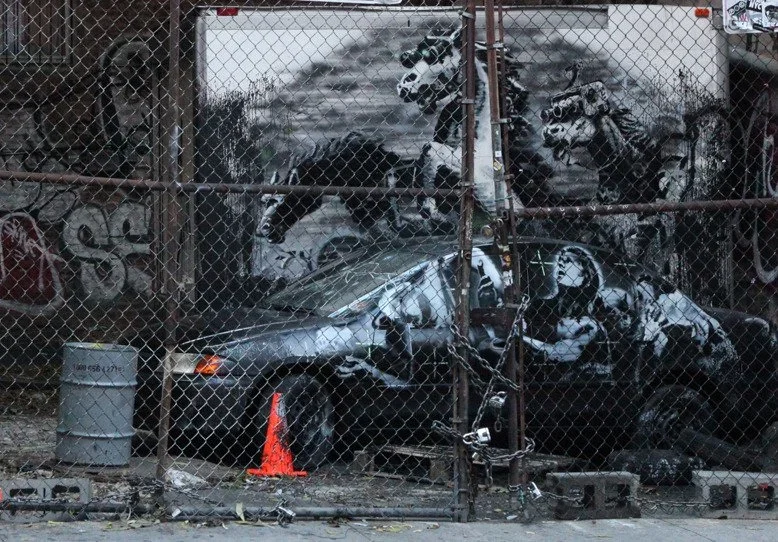 Banksy 'Wild Horses' Installation Found In New York City