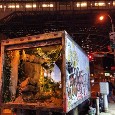 Banksy 'Mobile Garden' Graffiti Truck Found In New York City