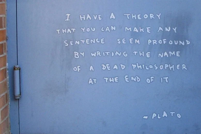 Banksy 'Plato' Graffiti Found In New York City