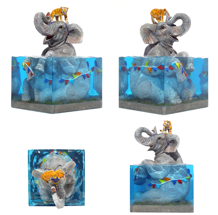 Josh Keyes 'Lifted II' AMAZING 3D Sculpture Available