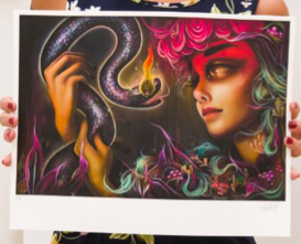 Tatiana Suarez 'La Boitata' Print Available