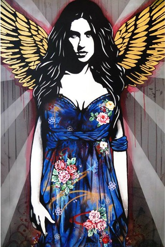 Copyright 'Gabrielle' Print Available