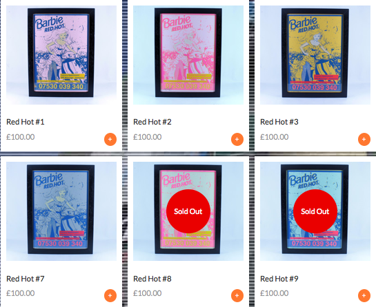 Imbue 'Red Hot' Framed Prints Available