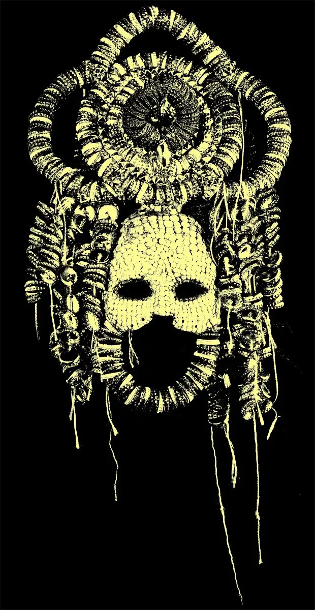 Lucien Shapiro 'Honesty’s Every Riddle Mask (Female)' Print Available