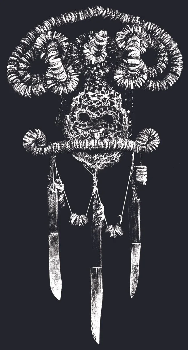 Lucien Shapiro 'Holding Internal Martyrs Mask (Male)' Print Available