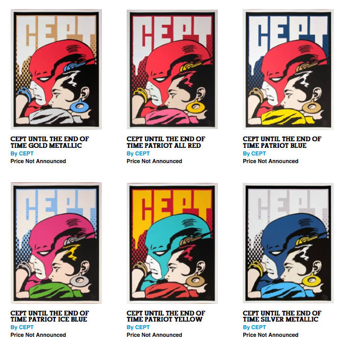 Cept 'Until The The End Of Time' Print Release Details