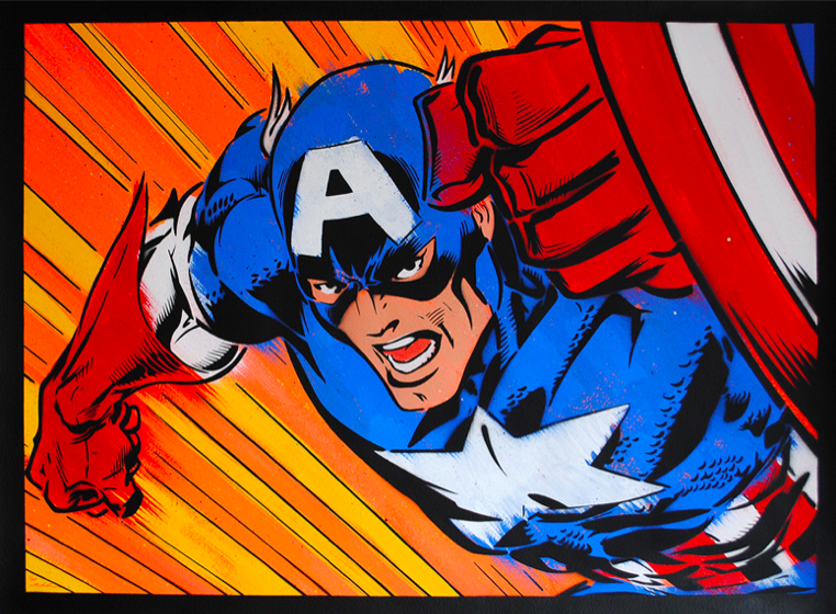 Michael Latimer 'Captain' Print Available