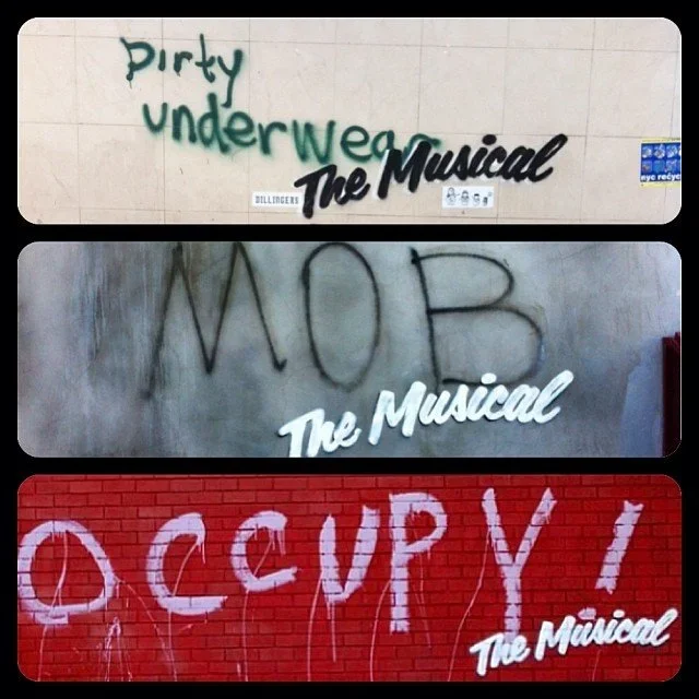 Banksy 'The Musical' Broadway Makeovers Across New York City