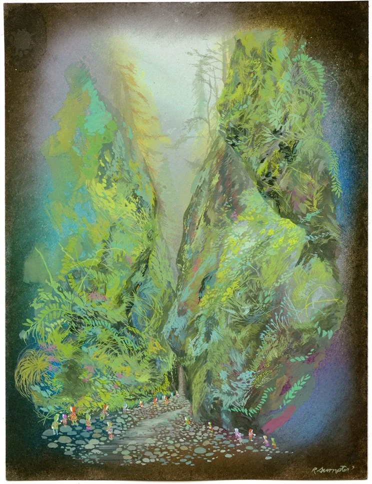 Rachel Sumpter 'Steep Ravine' Print Available