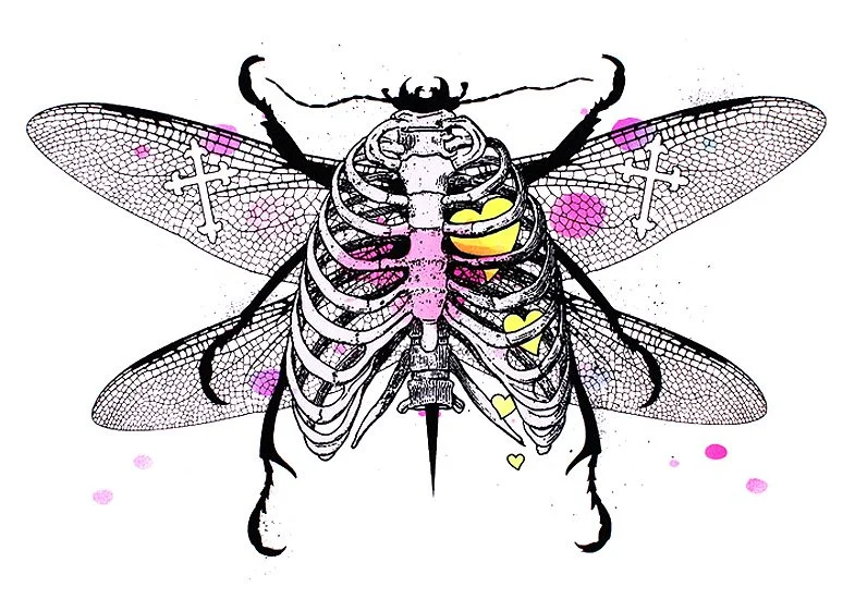 Penny 'Bug 4 Life' Snub Nose Version 1, Version 2 + Full Sheet Prints Available