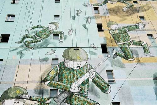 Blu 'Soldier Puppets' In Poland