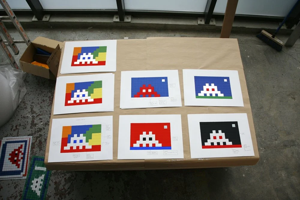 Space Invader 'Works In Progress' SNEAK PEEK