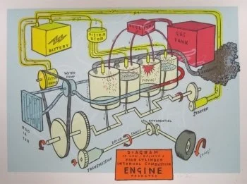 Jay Ryan 'The Engine' Print Available