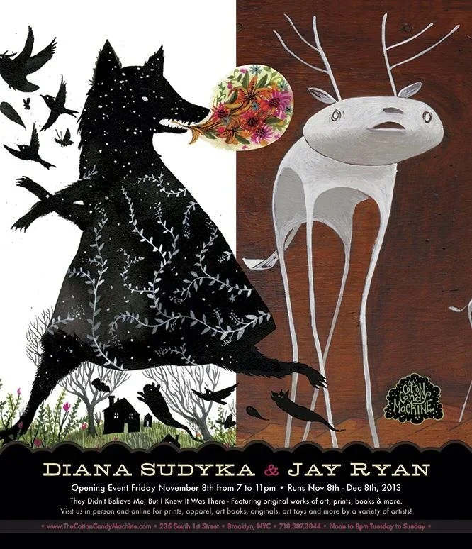 Diana Sudyka &amp; Jay Ryan Upcoming Art Show Details