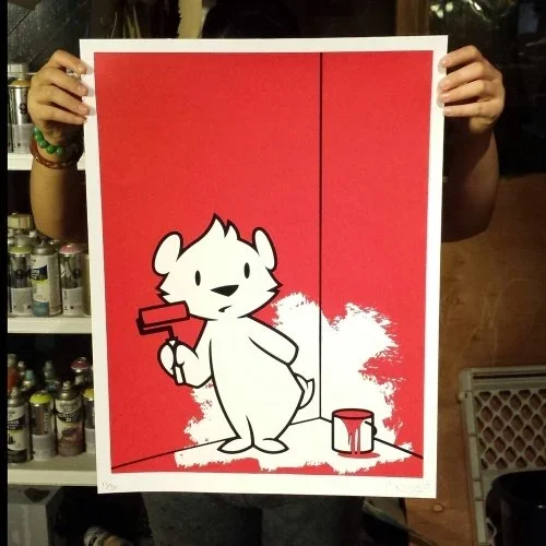 Philip Lumbang 'Cornered' Print Available