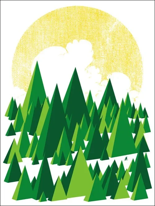 Cole Gerst 'Forest Park' Print Available