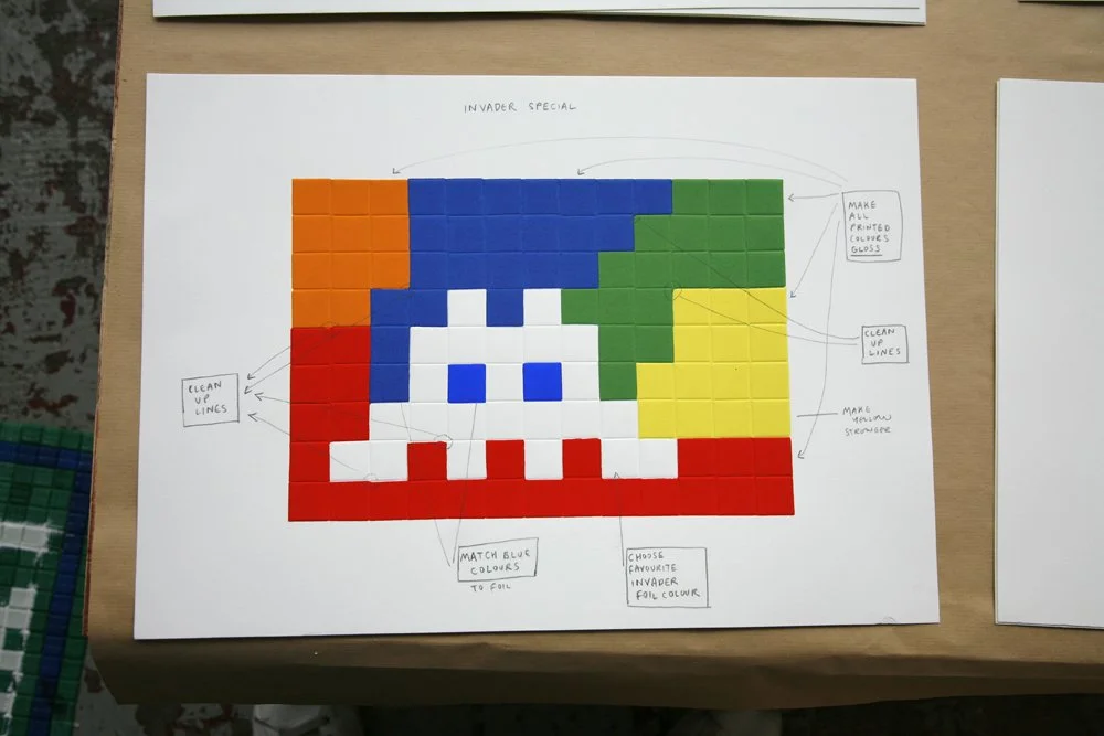 Invader's Upcoming POW Print Release SNEAK PEEK 